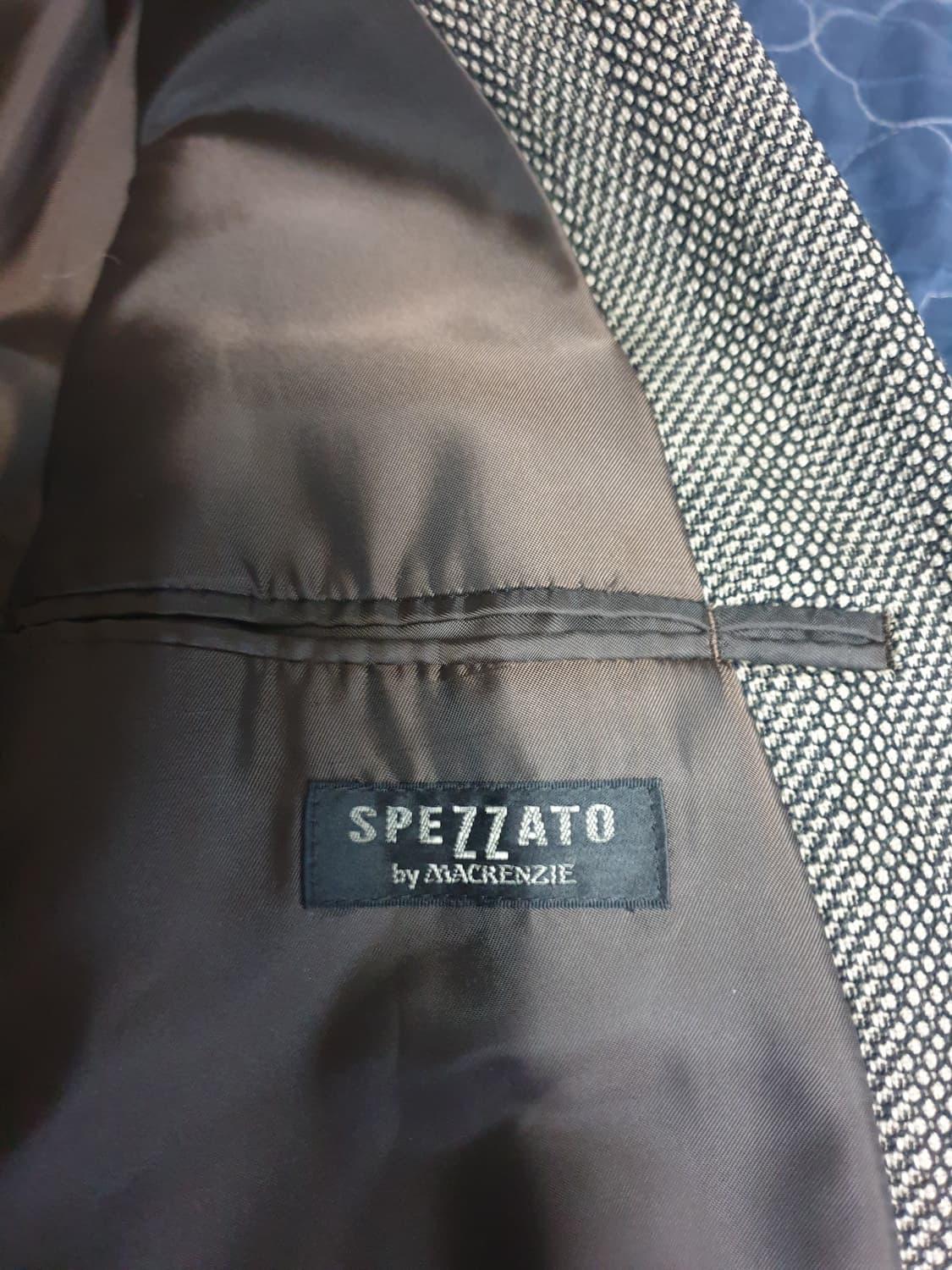 (일본제품) SPEZZATO 클래식 헤링본 울 블레이저 (F) 상품이미지3