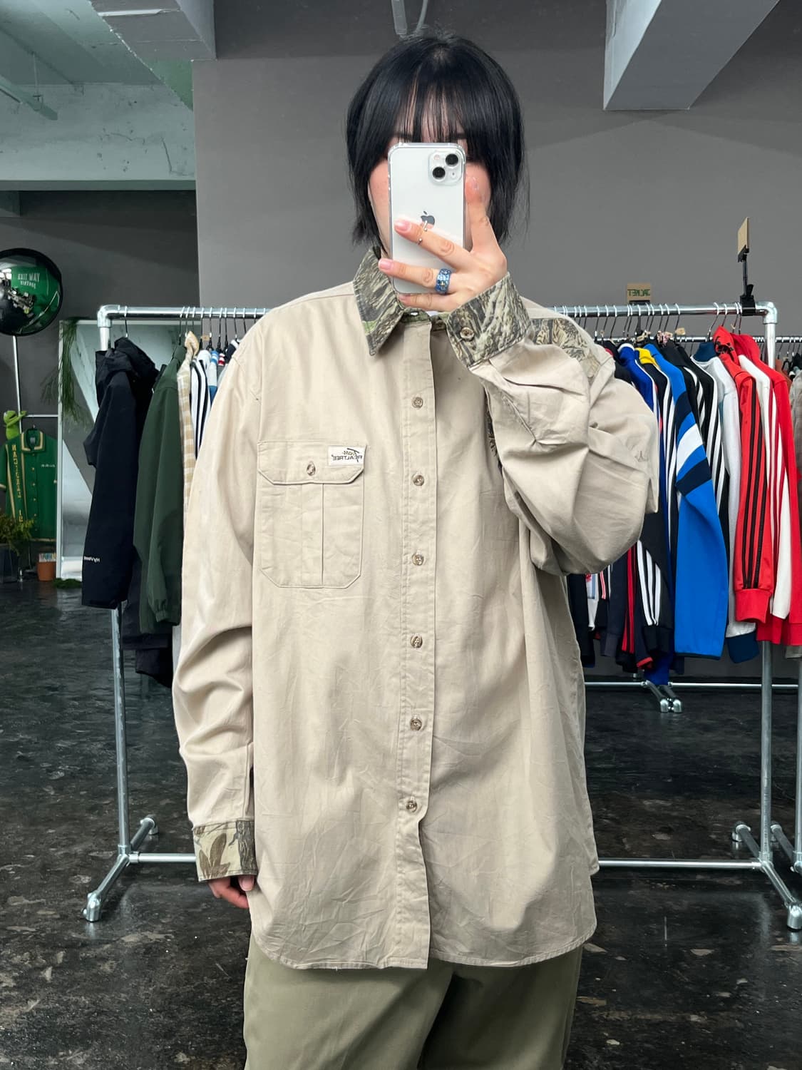 빈티지 리얼트리 셔츠  상품이미지3