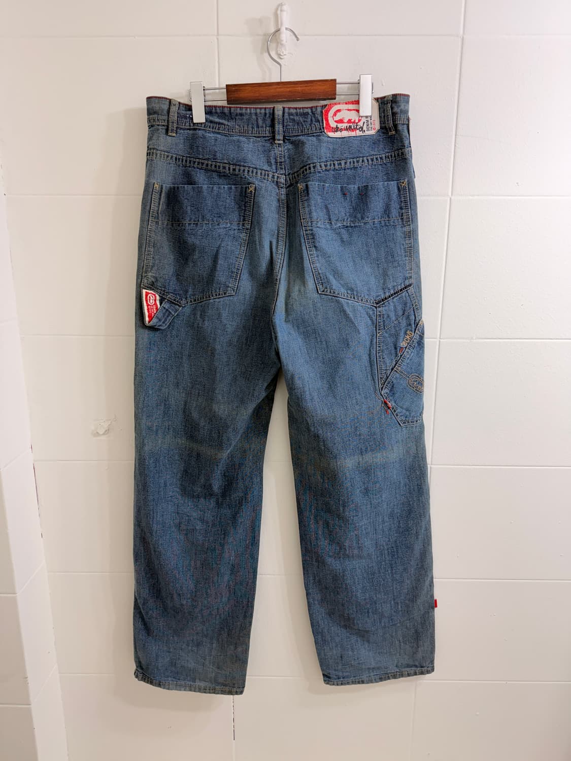 에코 언리미티드 사이드 포켓 데님 힙합 팬츠 상품이미지6