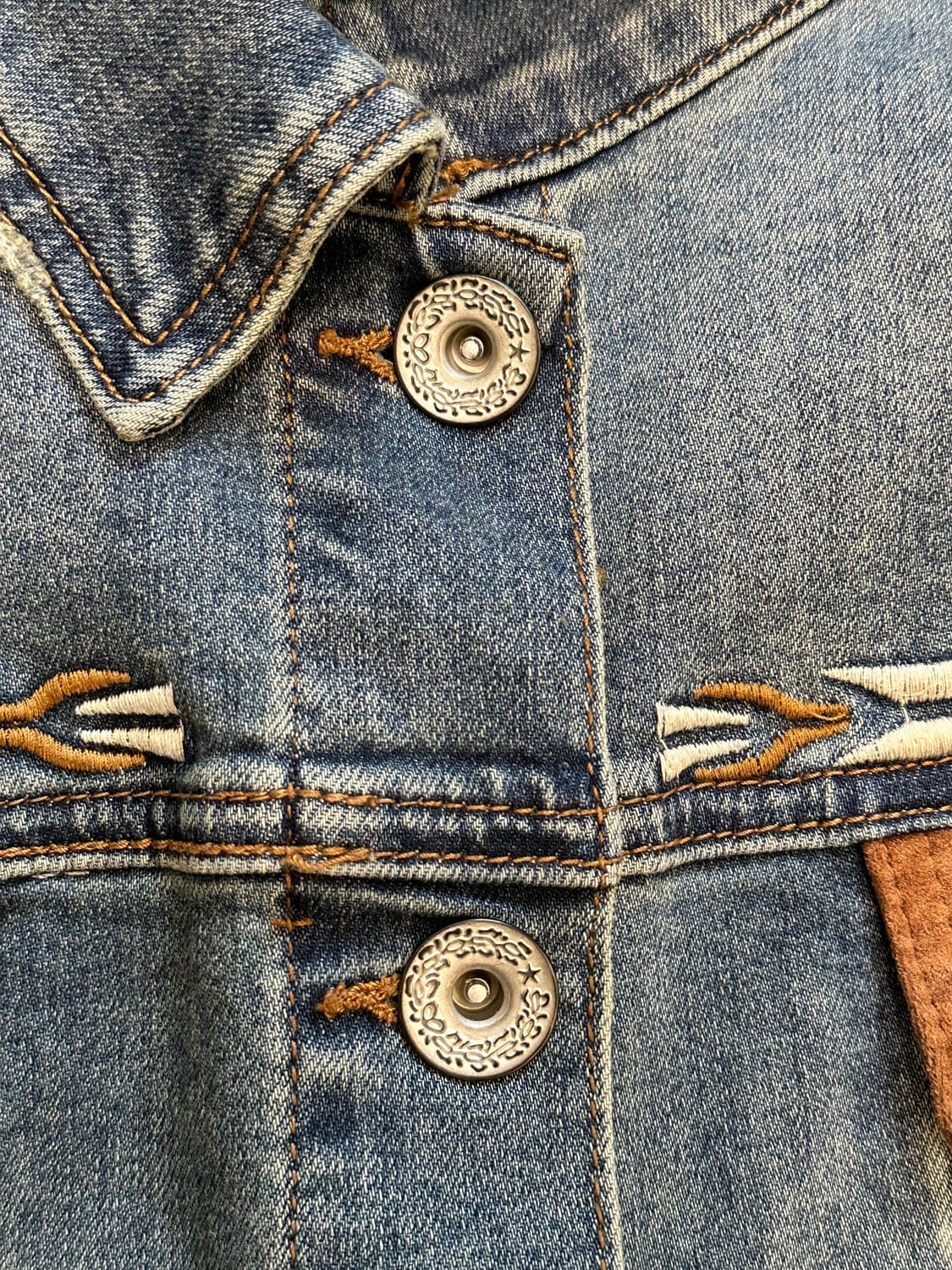 캐피탈맛 빈티지 웨스턴 데님 자켓 상품이미지6