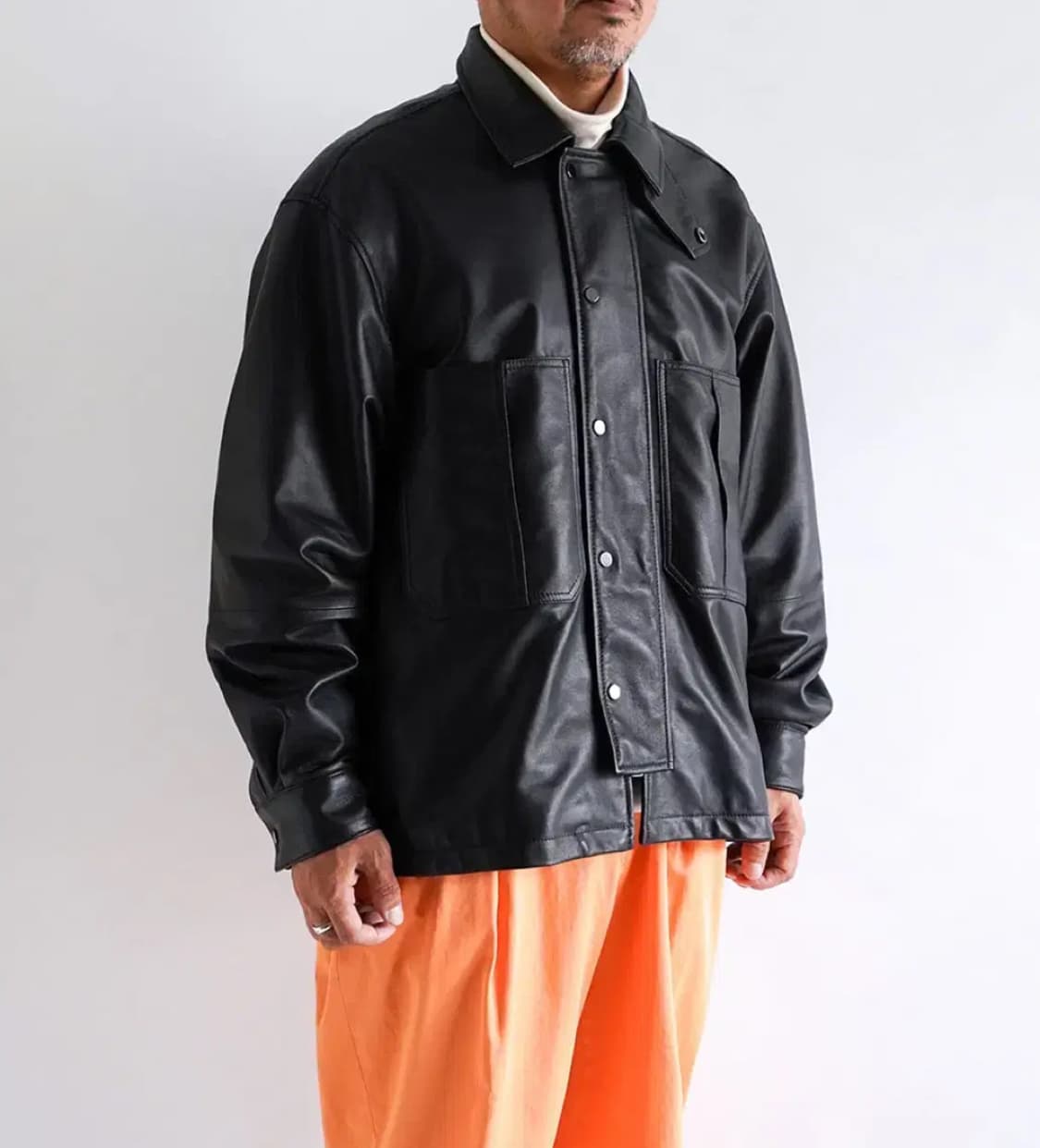 CCU 레더 양가죽 자켓 (새상품) 상품이미지2