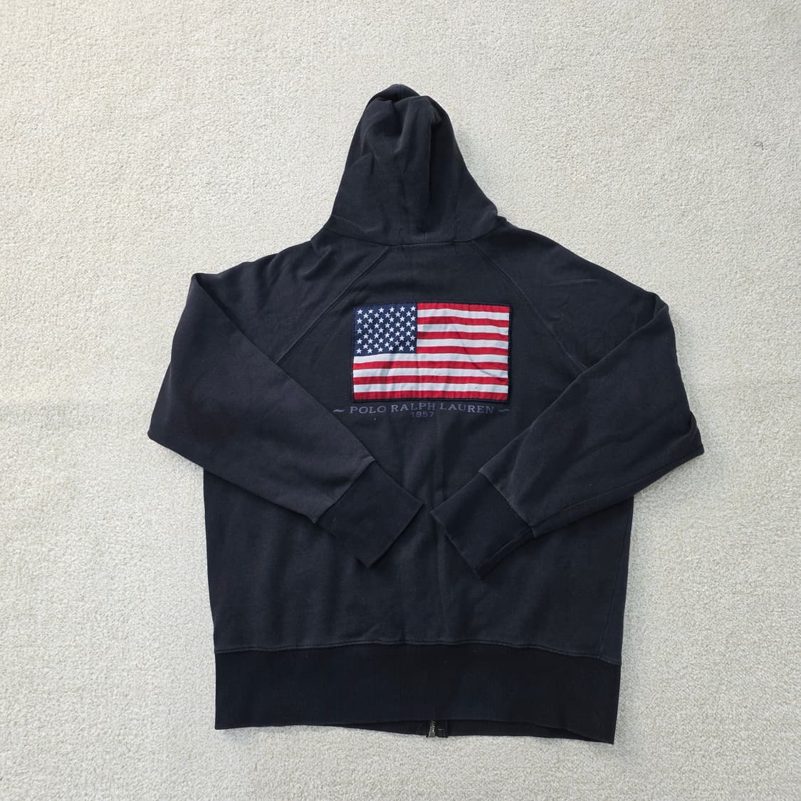 [실측확인] 폴로 스포츠 빈티지 후드 집업 자켓 1217J1 상품이미지4