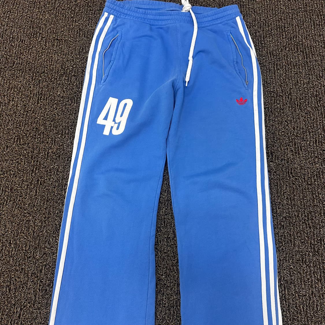 아디다스 49 트레이닝복 운동복 바지 블루 95사이즈 상품이미지2