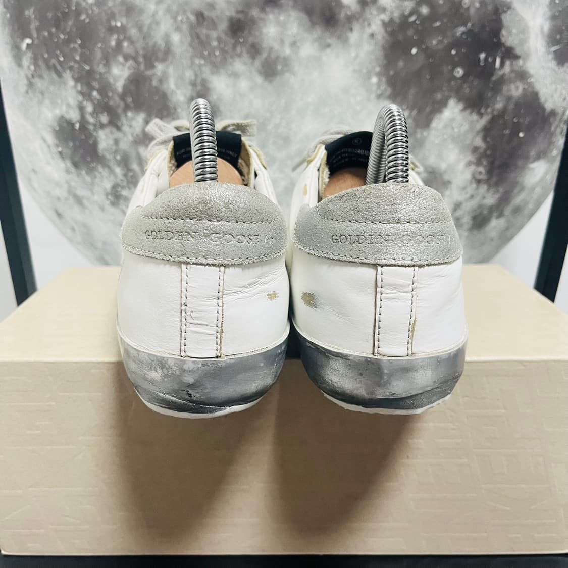 정품 40) 골든구스 스파클 실버 스니커즈 255~260 상품이미지4