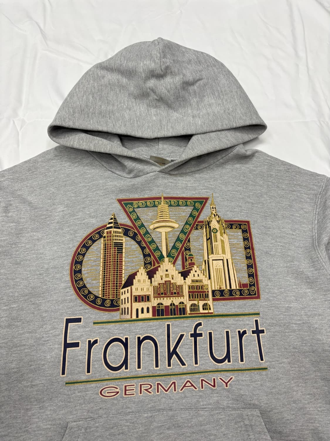 빈티지 프랑크푸르트 시티 그래픽 후드티 Frankfurt Germany 상품이미지3