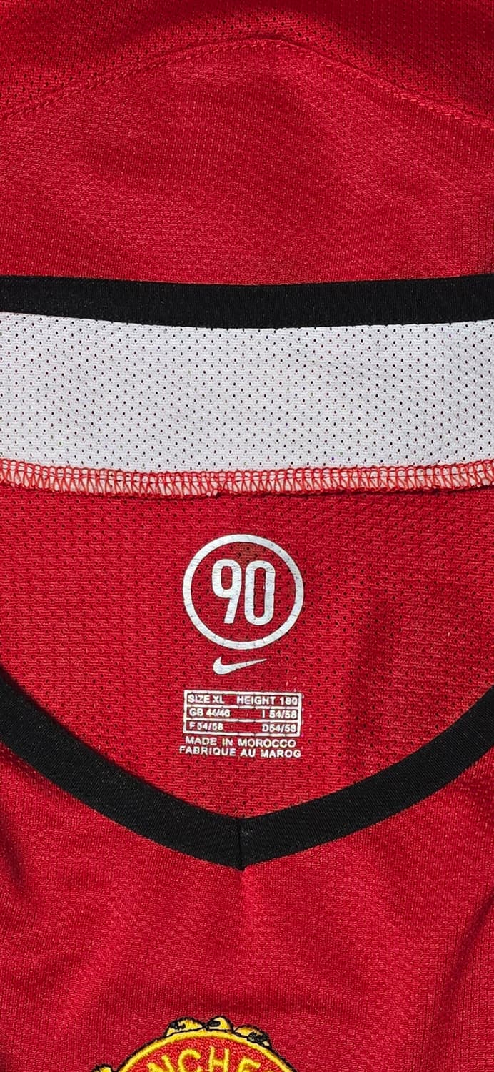 나이키 맨유 04-06 시즌 호날두 긴팔 유니폼 XL 상품이미지3