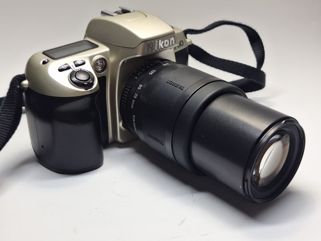 니콘 F60 필름카메라 70-210mm 빈티지 레트로 로모 앤틱 일본수입 상품이미지3