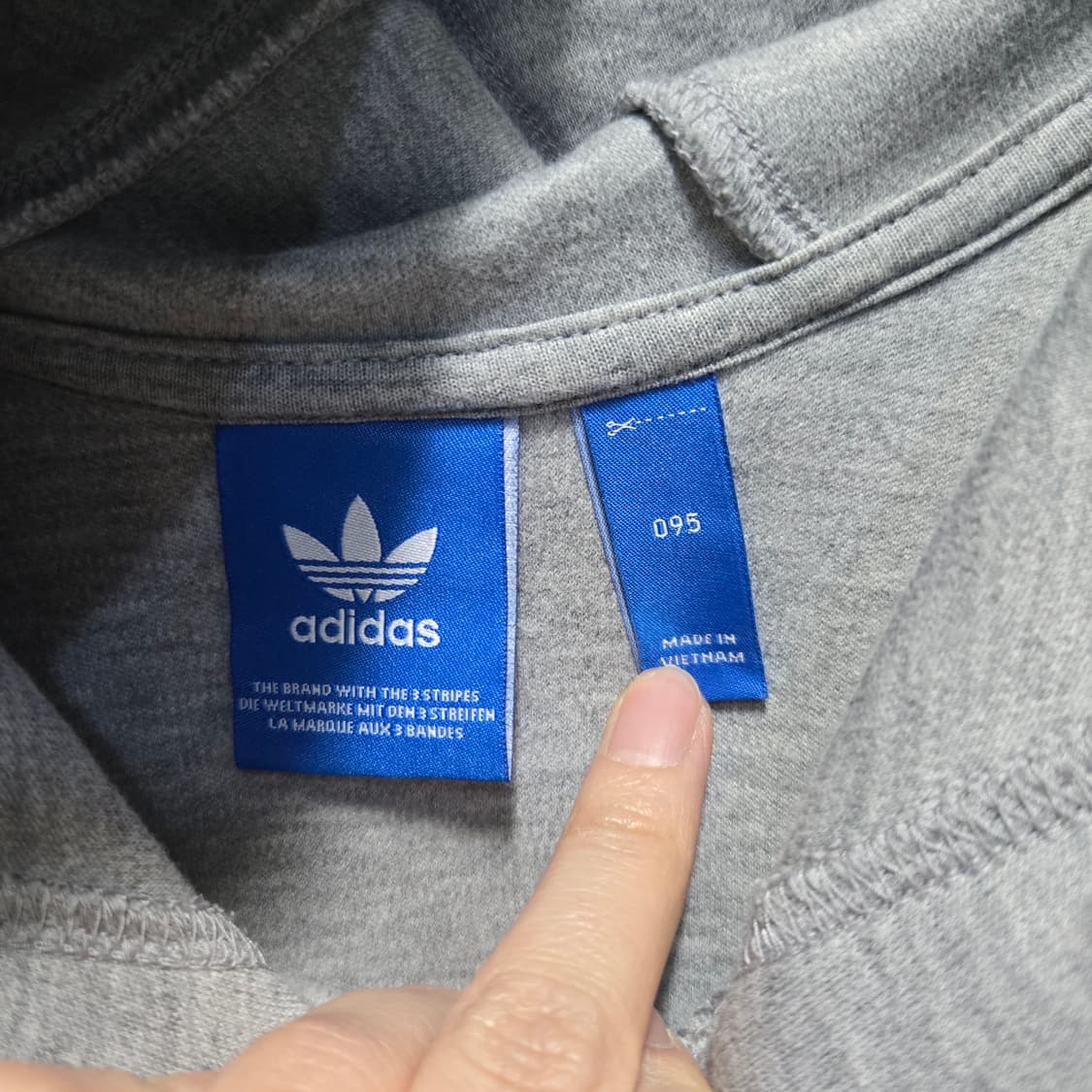 아디다스 여성 빅 파이어버드 후드티  상품이미지5