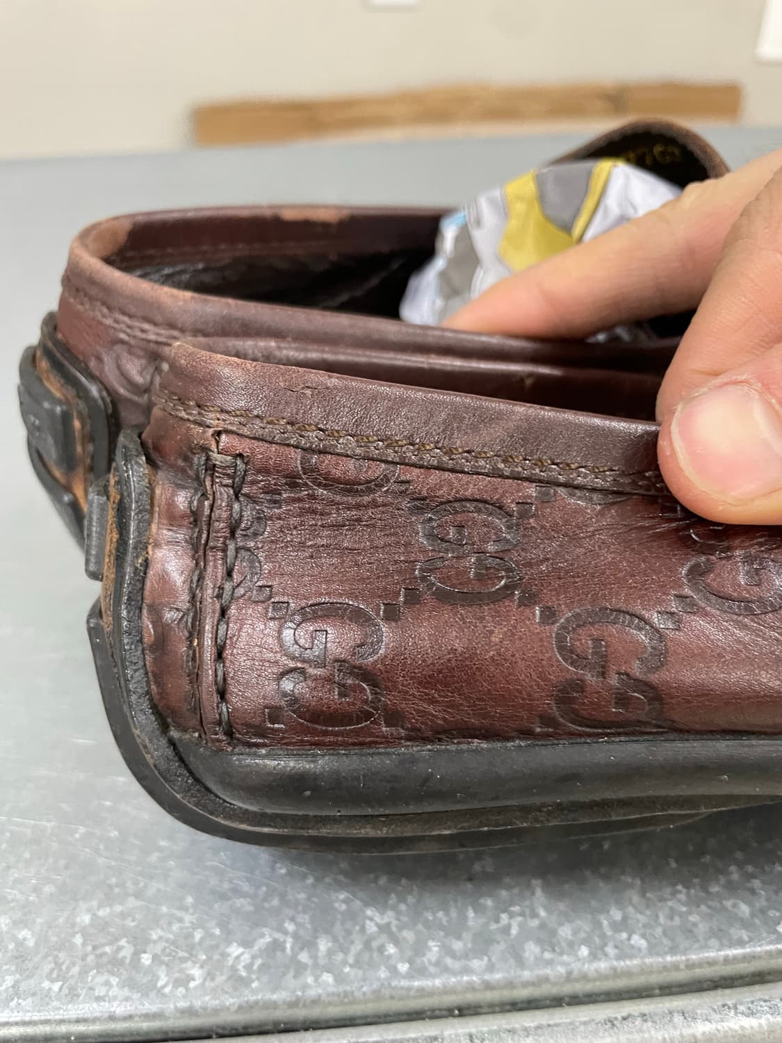 구찌 레더 홀스빗 모카신 37 상품이미지9