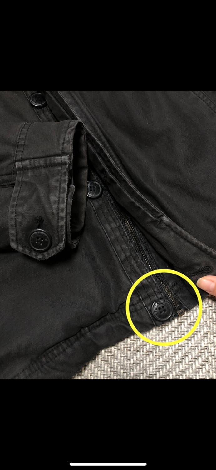 빈티지 리바이스 블랙 누빔 자켓 상품이미지4