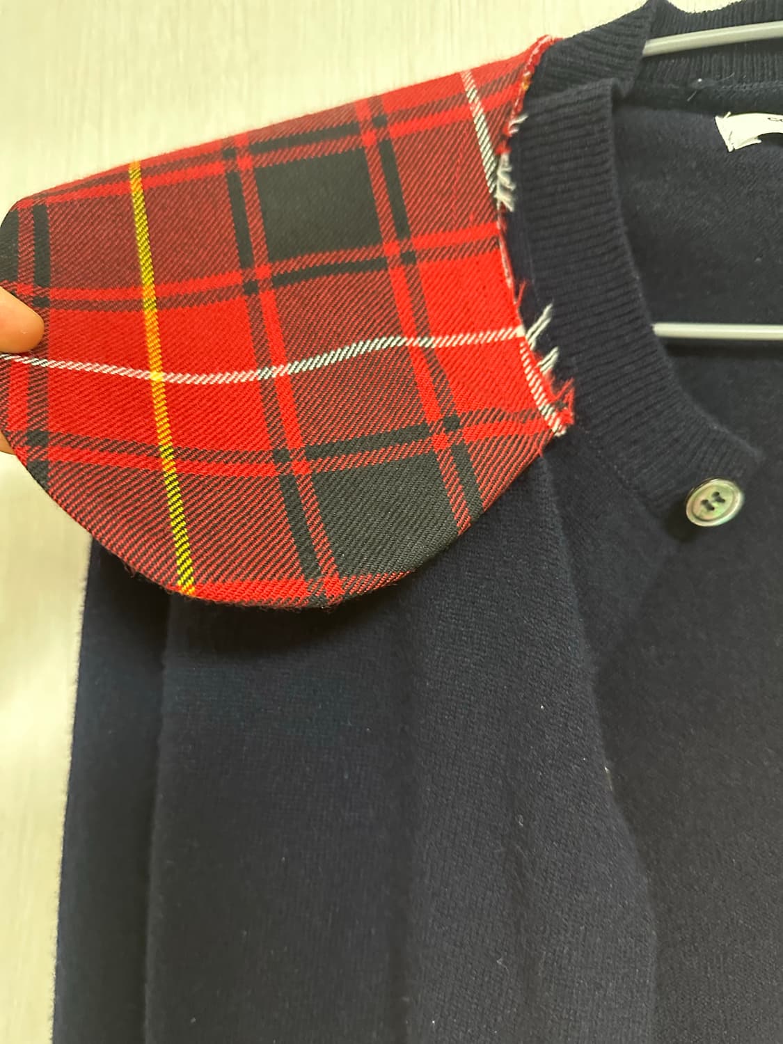 꼼데가르송 카라 가디건  상품이미지2