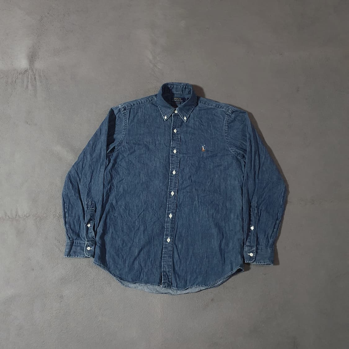 폴로 데님셔츠 M 상품이미지2