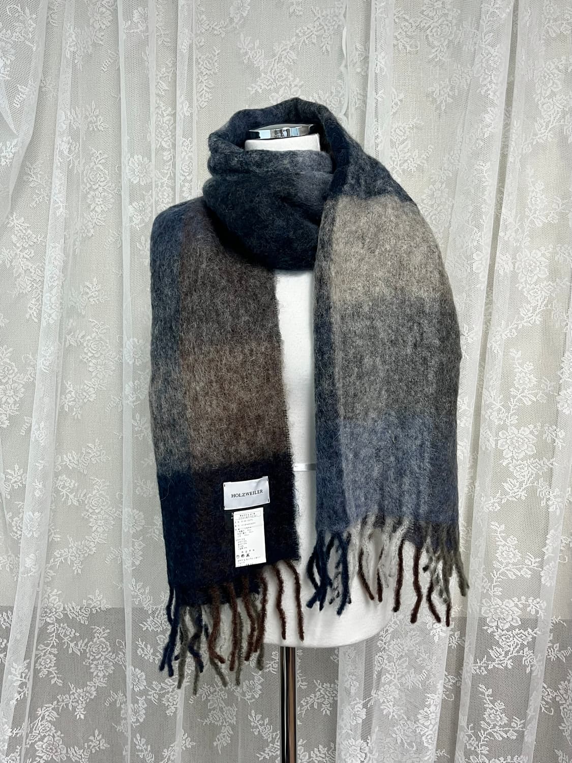 HOLZWEILER 홀츠베일러 프레시아 모헤어 머플러 상품이미지1