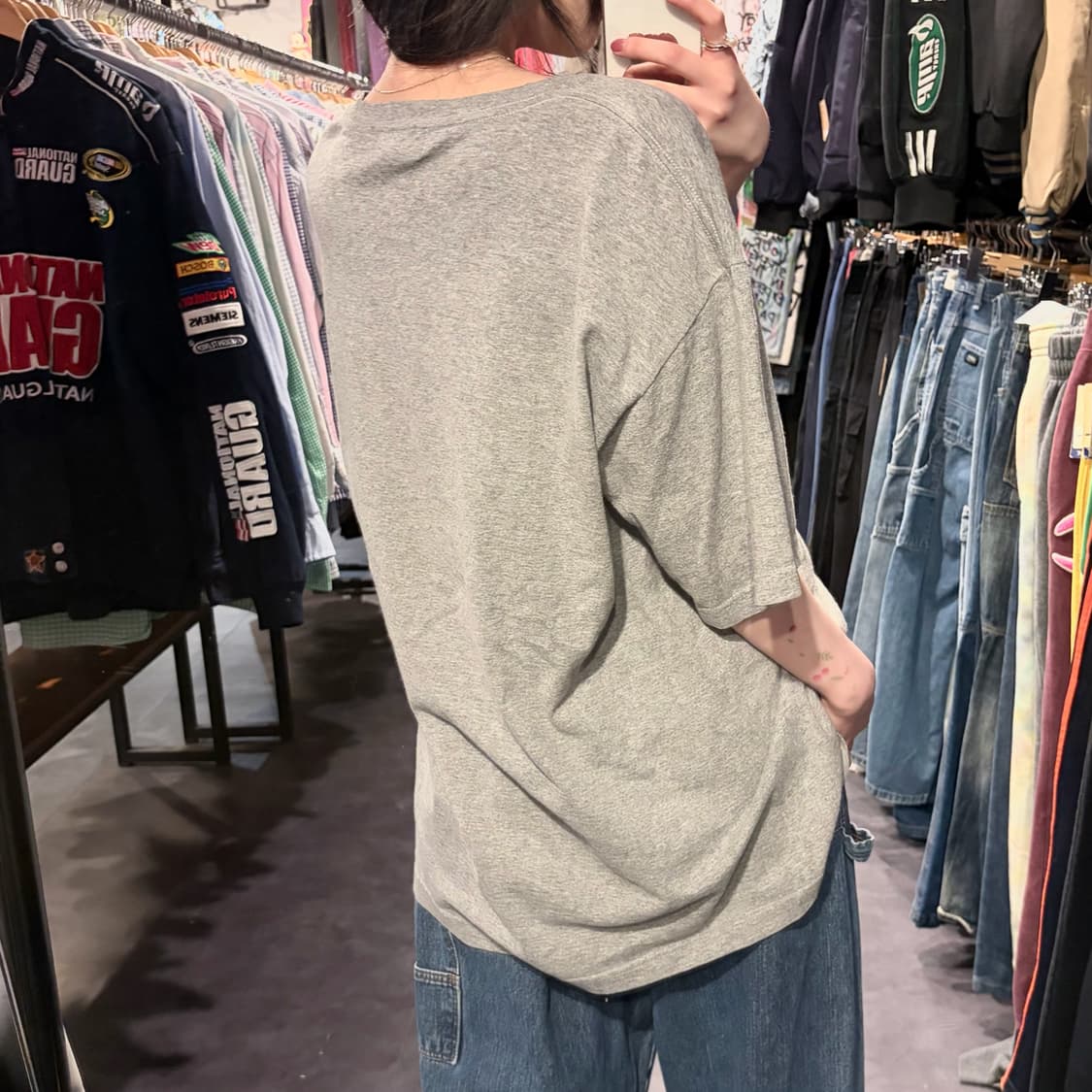 [IM]PoloJeans 폴로진스 그래픽 반팔티 그레이 상품이미지6