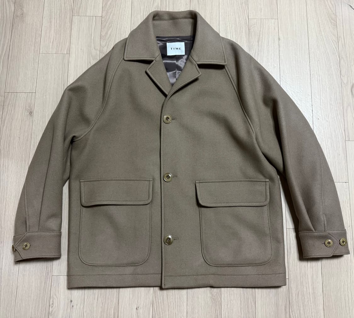 타임옴므(TIME) 캐시미어 숏 코트 95(100-105) 상품이미지1