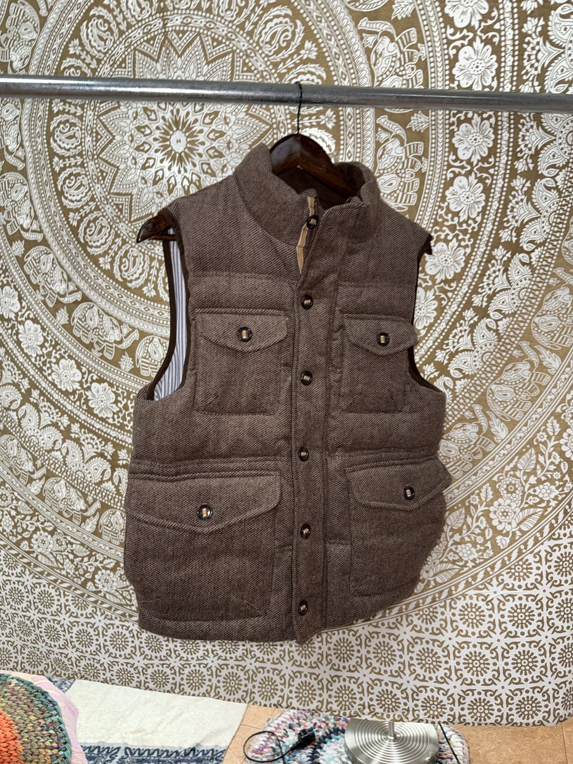 아스떼르 모직 멀티포켓 패딩조끼  상품이미지3