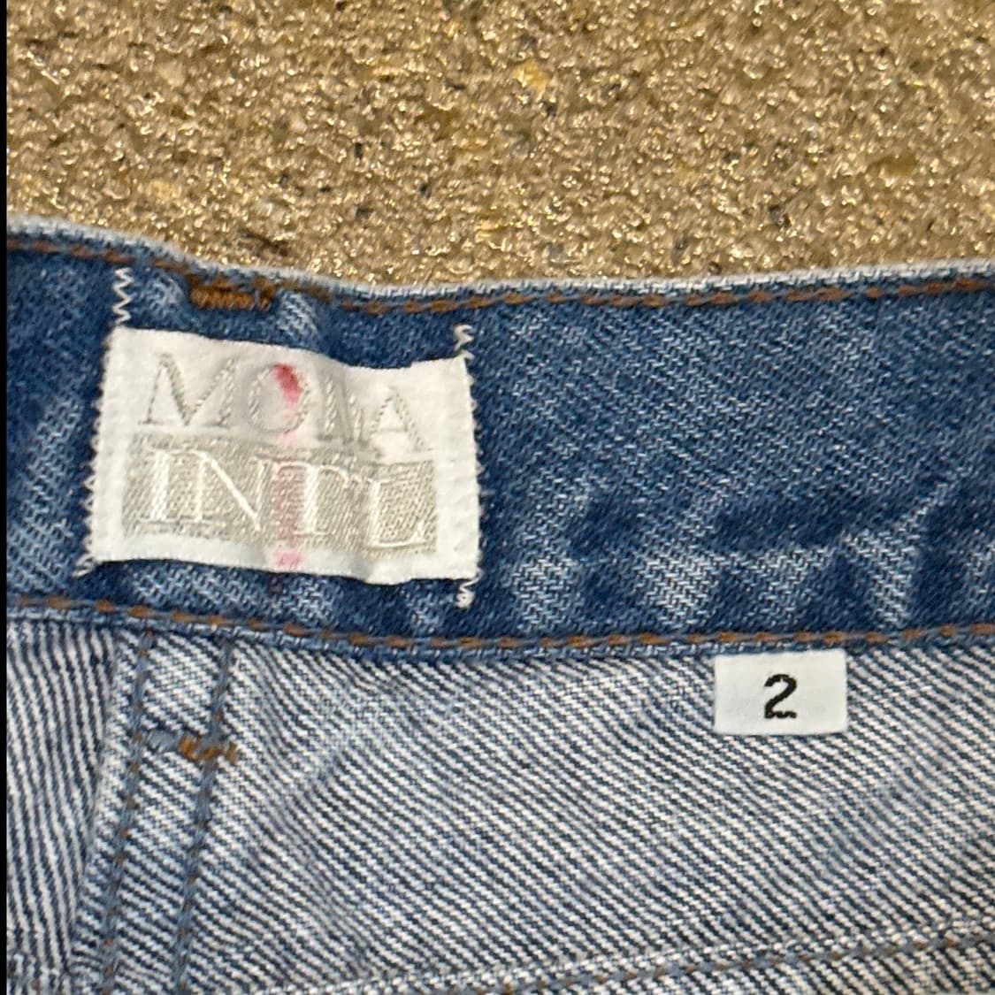 90s Made in USA 빈티지 데님핫팬츠 여성 데님쇼츠 상품이미지5