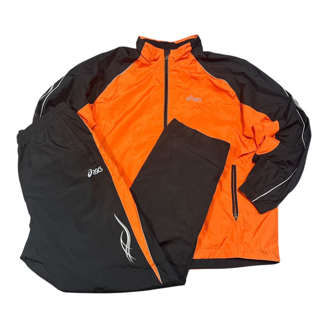 ✨ (세트) 아식스 올드스쿨 바람막이 트레이닝 세트 상품이미지1