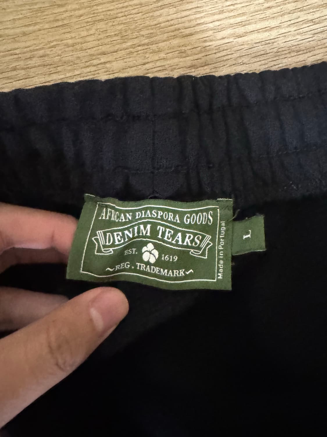 데님티어스 모노크롬 스웻팬츠 상품이미지2