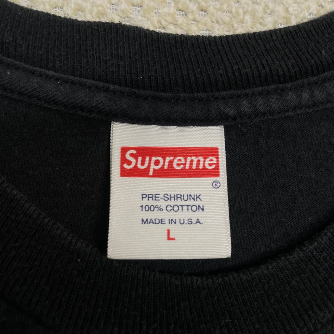 슈프림 Supreme 스파이크스 반팔티 블랙 상품이미지3