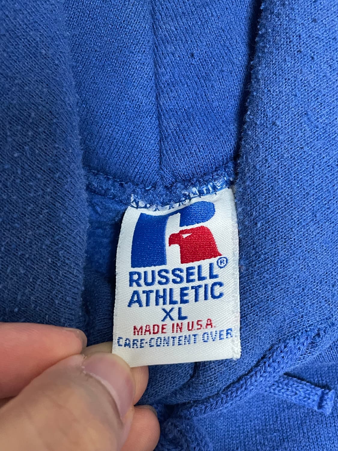 90s russell athletic hoodie 러셀 후드 상품이미지3