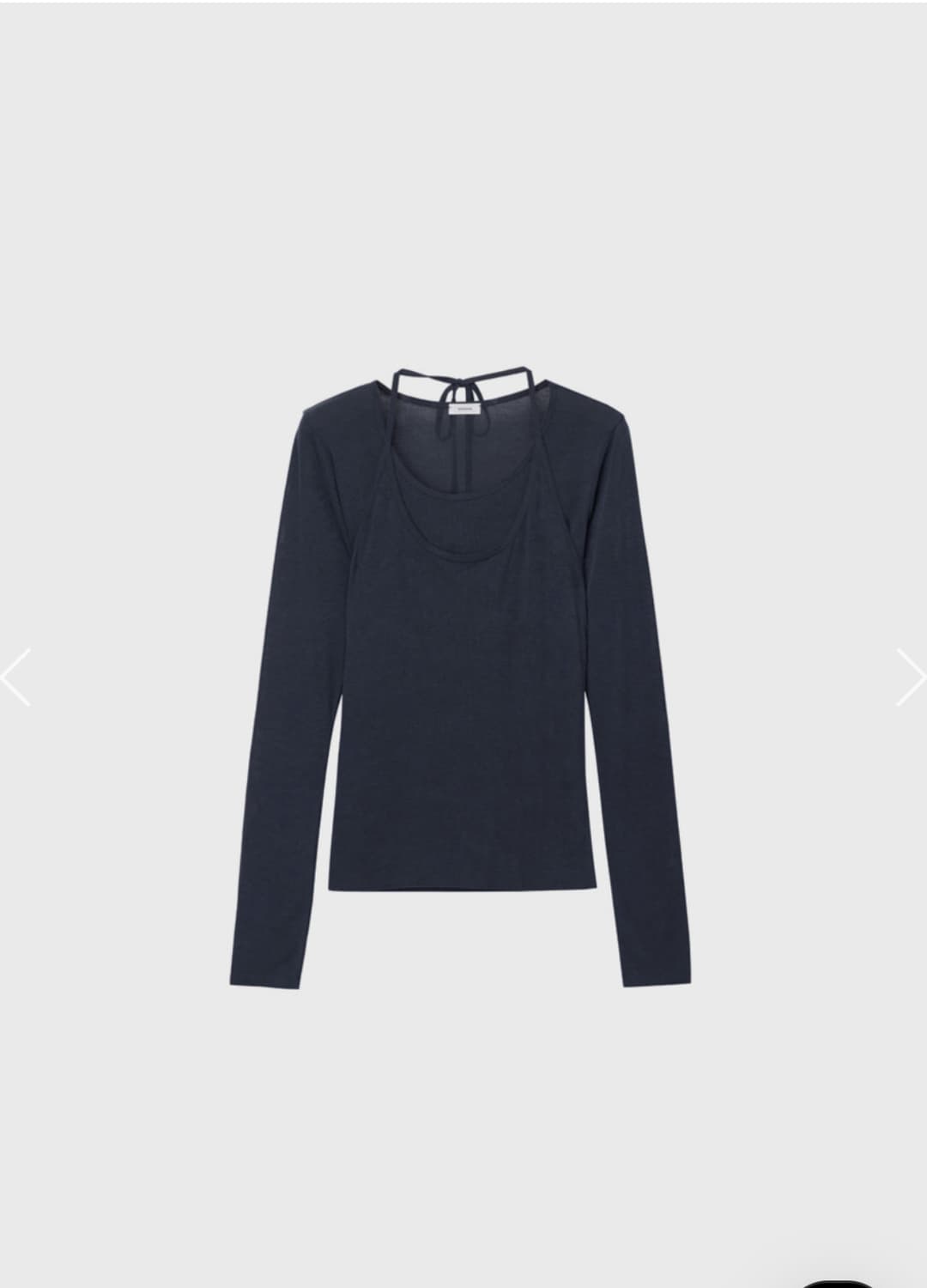 모노하 modal jersey layerd tee 상품이미지3