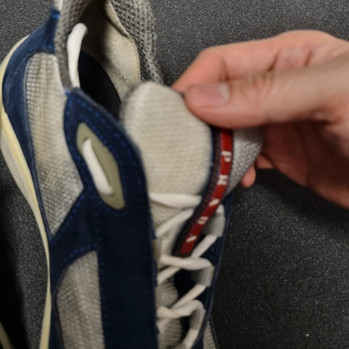 프라다 아메리칸컵 네이비 스웨이드 11 상품이미지10