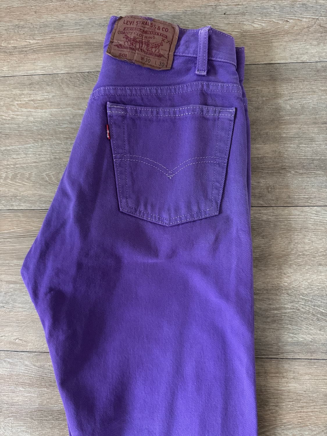 리바이스 퍼플데님 W30 L30 상품이미지3