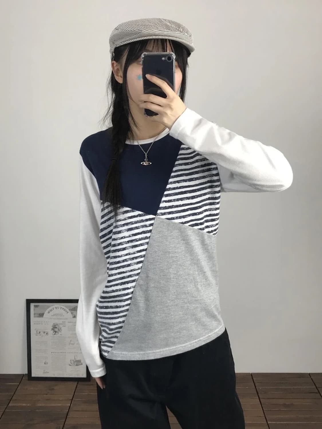 Space Opera Panel Long Sleeve 상품이미지2