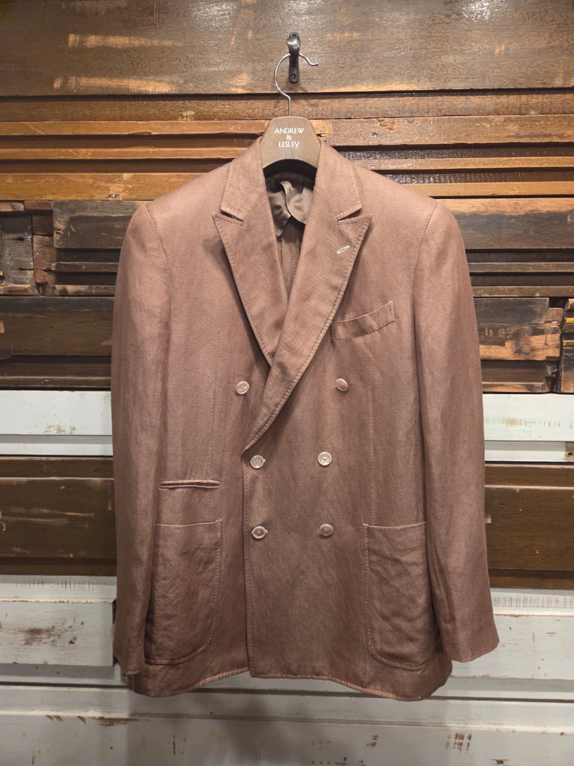 이탈리아 브랜드 HALSTON 더블브레스티드자켓  상품이미지10