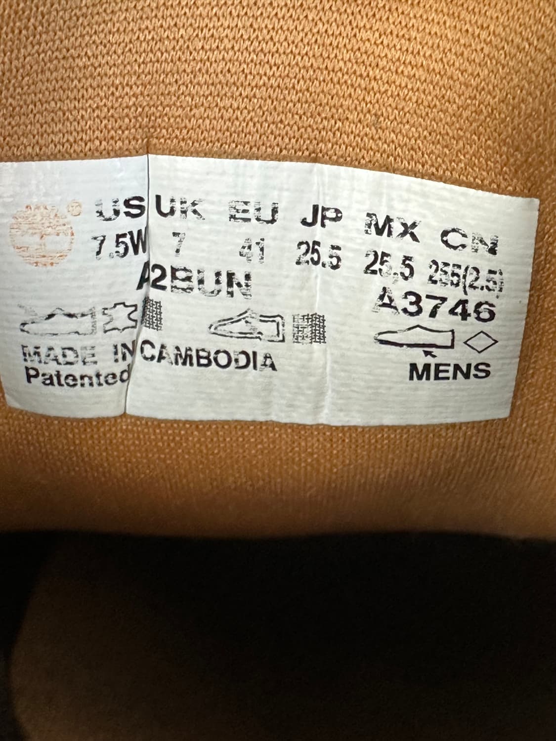 팀버랜드 남성 가죽 슈즈 255mm 상품이미지5