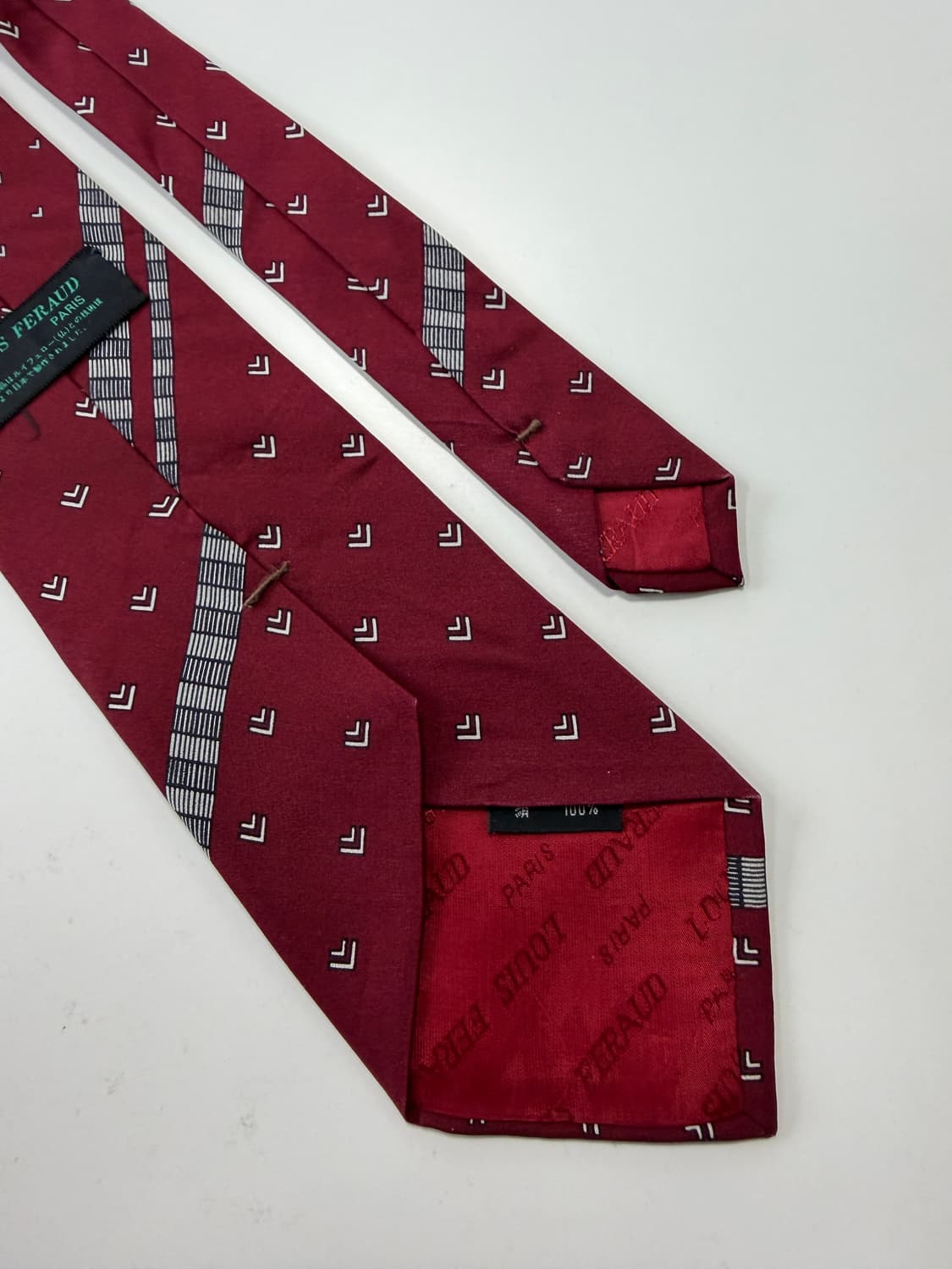 루이페로 (Louis Feraud) 실크 넥타이 8.5cm 상품이미지5