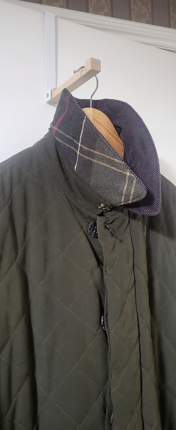 바버 타탄 자켓(코트)M 상품이미지9