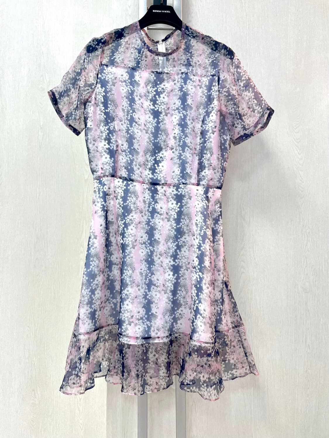 carven 까르뱅 시스루 미니 원피스 38 상품이미지4