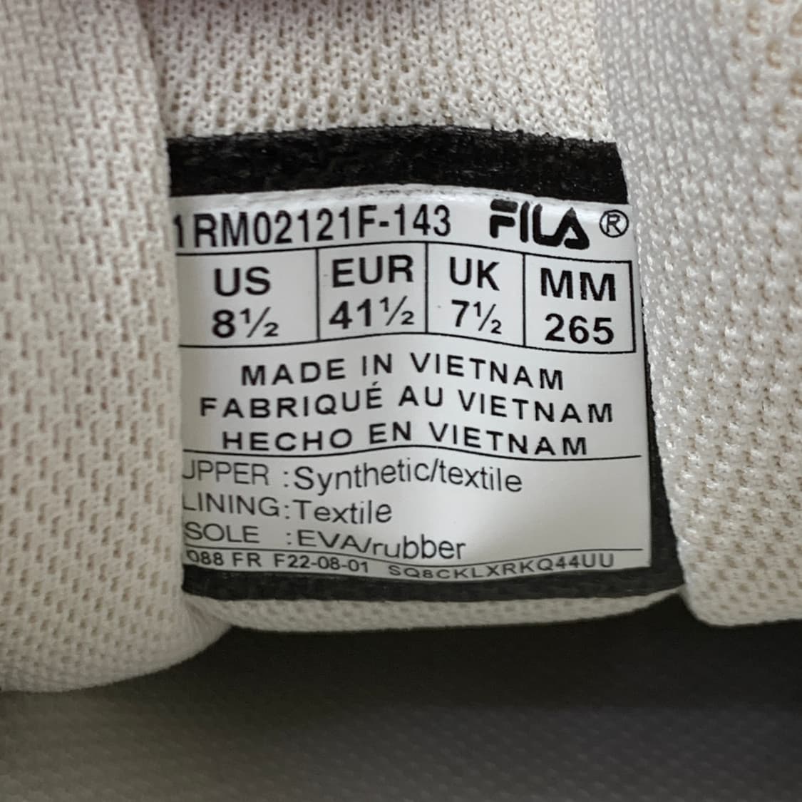 [265/정품] 휠라 트랜스포즈 남성 운동화 신발
 상품이미지8