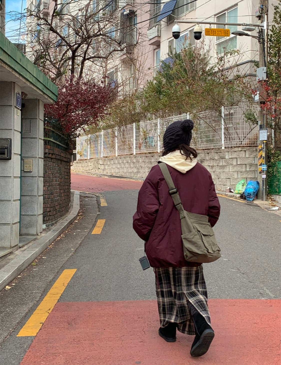 데일리쥬 큐랄 오버핏 스트링 누빔 패딩 점퍼 상품이미지3