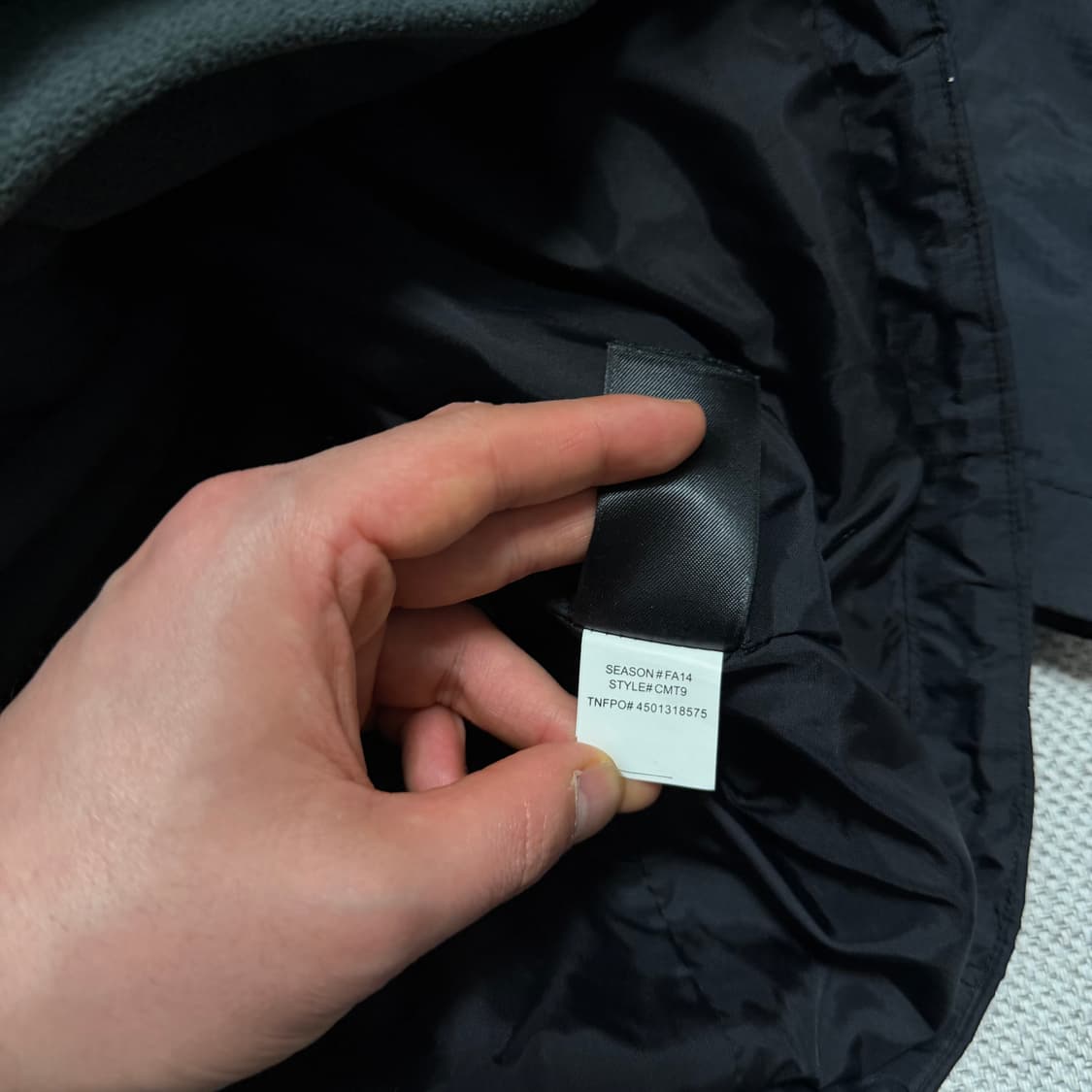 노스페이스 하이벤트 바람막이 자켓 (후리스 내피) 상품이미지6