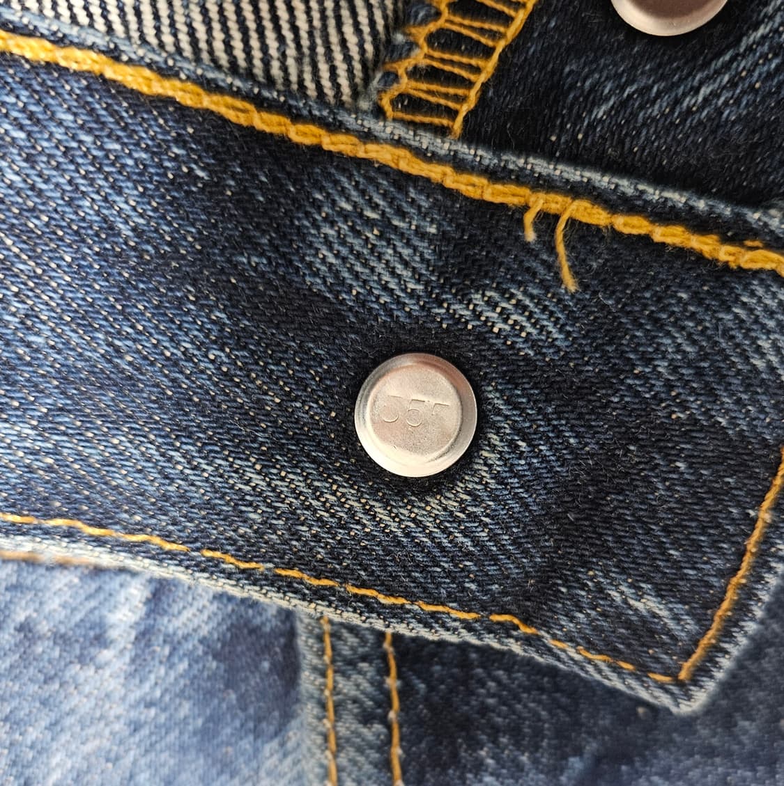 리바이스 90's 발렌시아 555 LVC 37501 데님Big E 상품이미지3