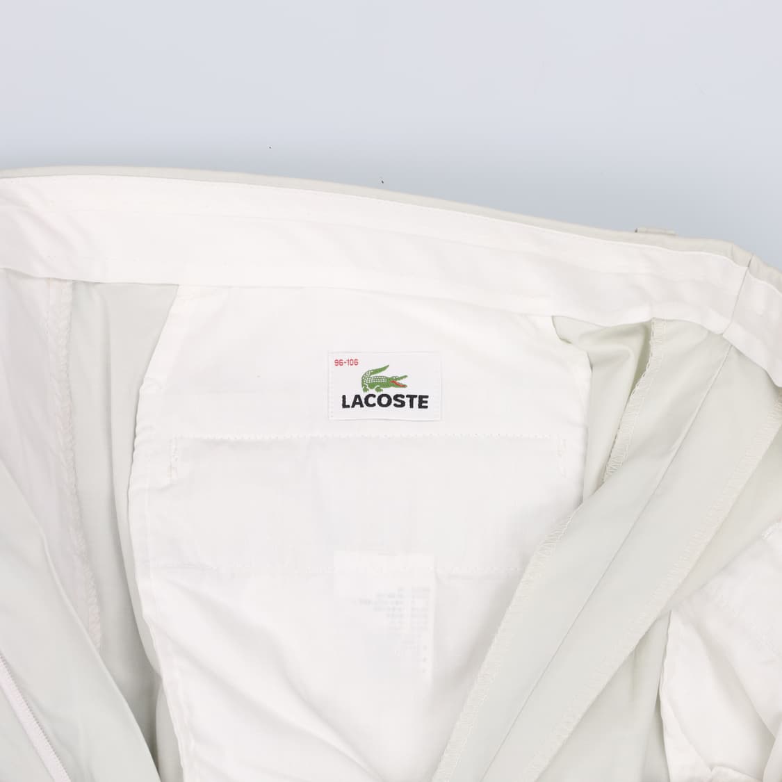 38 라코스테 원턱 치노팬츠 면바지 4244 상품이미지6