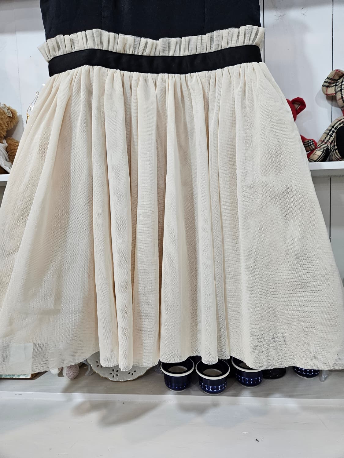 리본 튤 원피스 상품이미지3