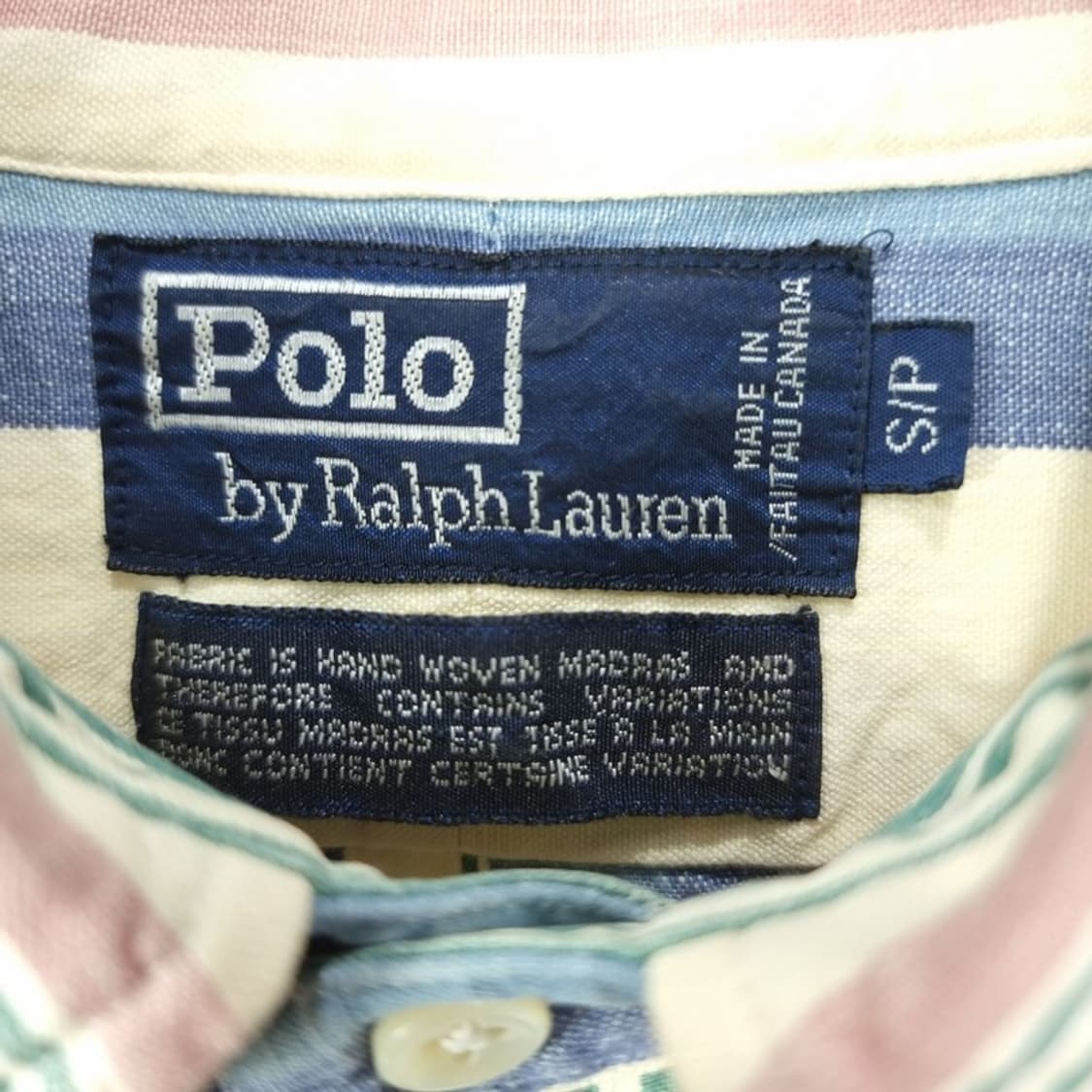 [폴로 랄프로렌] 포니 로고 자수 빈티지 스트라이프 셔츠 M20121 상품이미지8