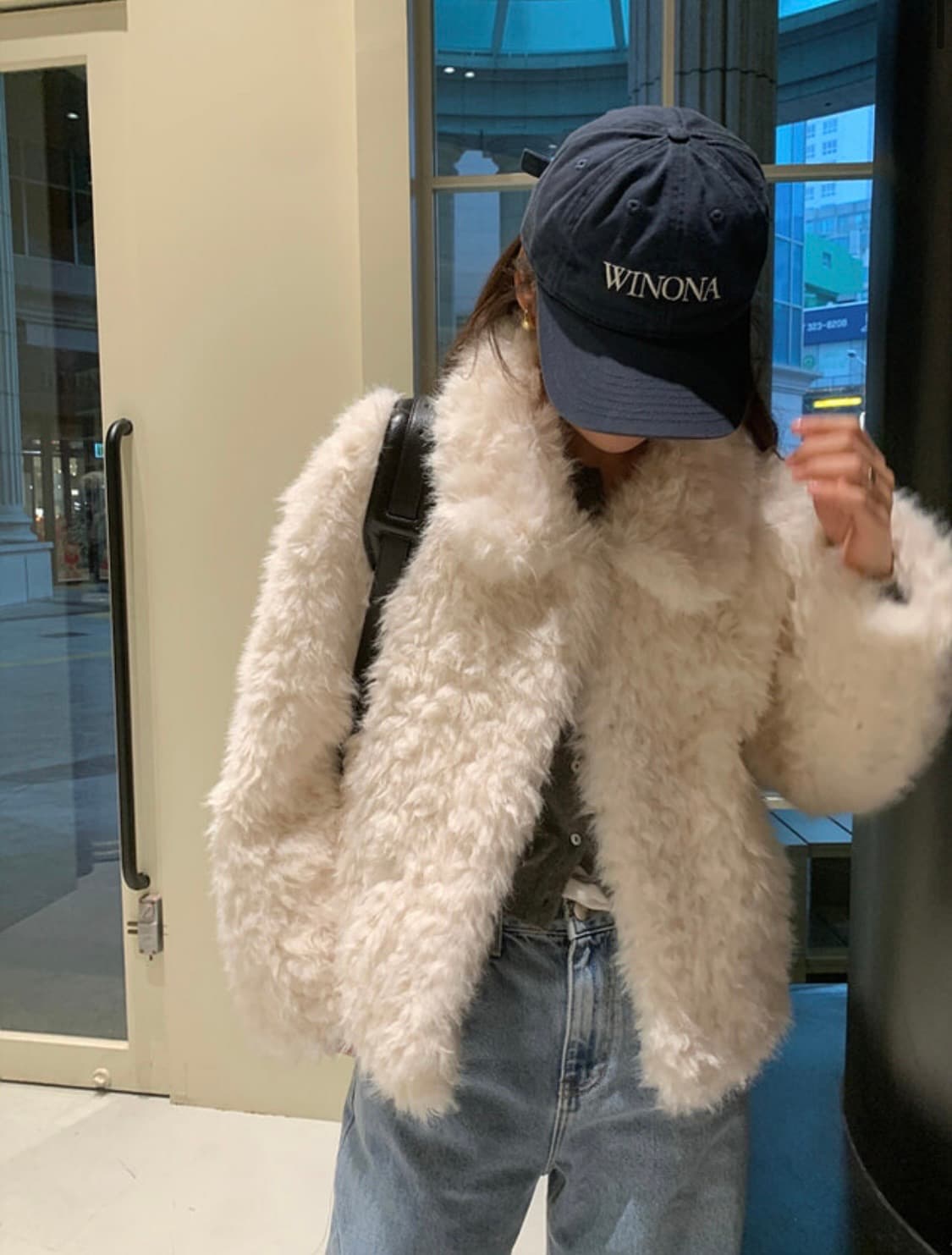 뮤렛 플러피 퍼자켓 상품이미지3