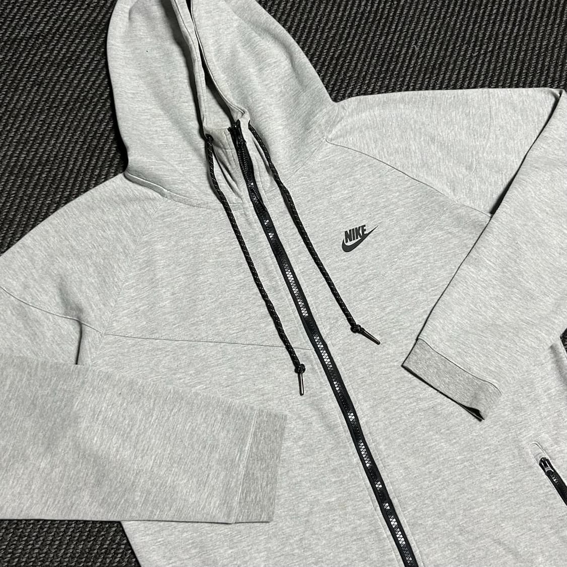 [XL] Nike 나이키 테크팩 그레이 투웨이 후드집업 자켓 상품이미지2