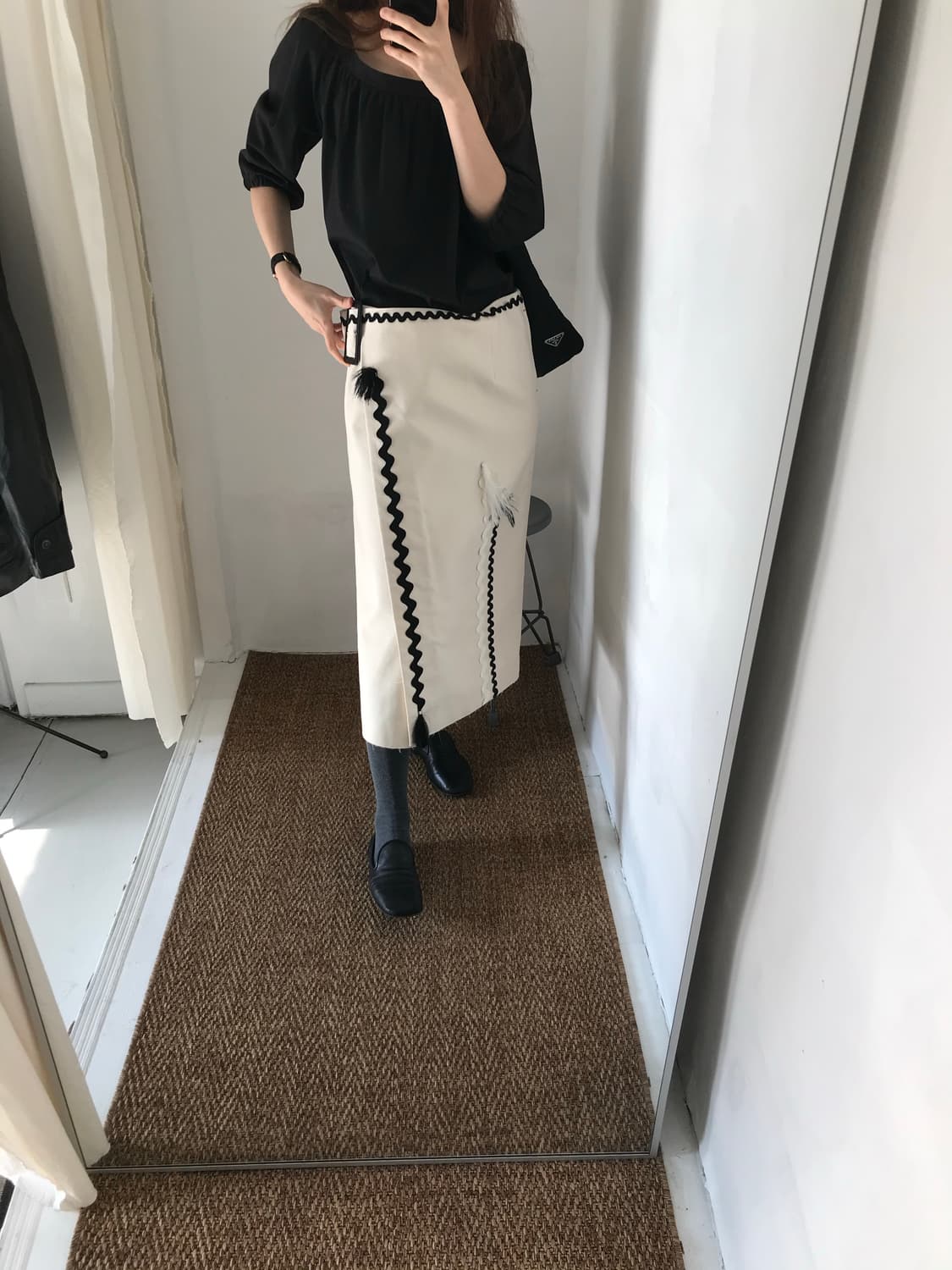 belt point skirt 상품이미지3