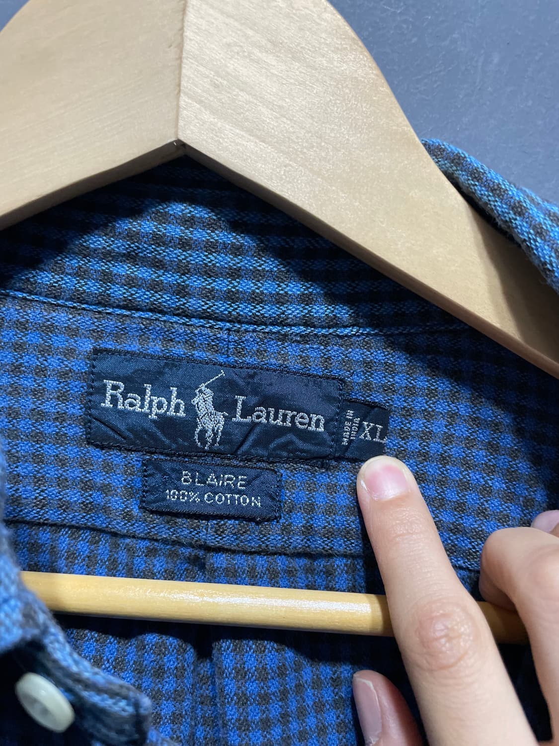 폴로 랄프로렌 체크 셔츠 블레어 상품이미지5