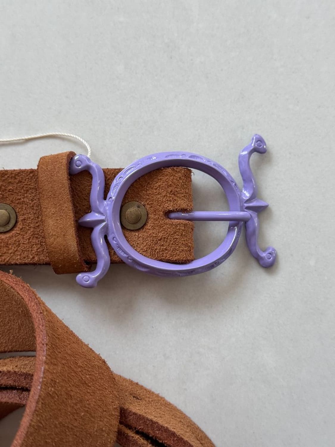 LEATHER BUCKLE BELT 가죽 버클 벨트 상품이미지3