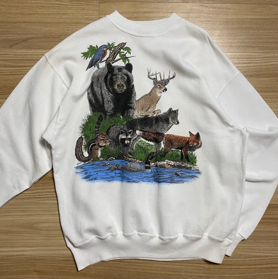 🌊Hanes 50/50 animal sweatshirts 상품이미지2