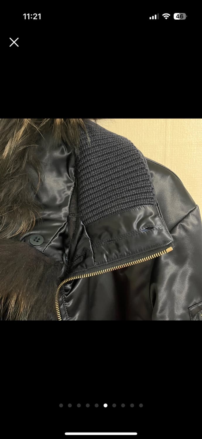 청담동 편집샵 글로시 항공점퍼 퍼 점퍼 상품이미지6