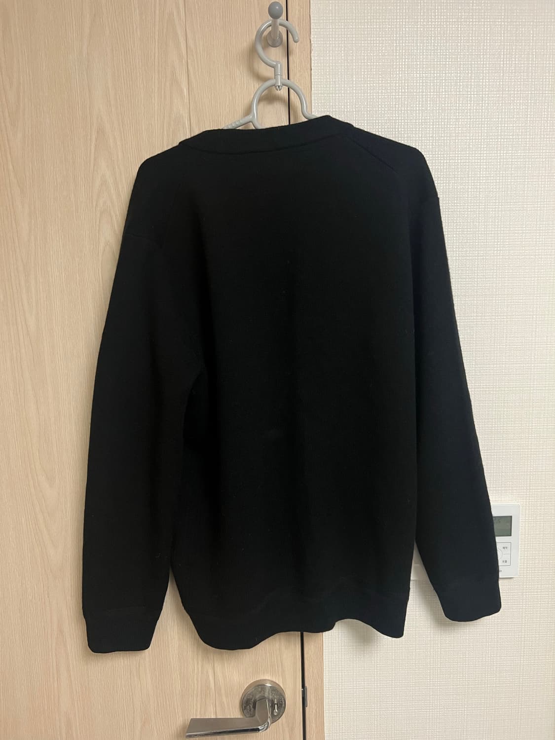 HAZZYS 헤지스 블랙 울가디건/100 상품이미지2