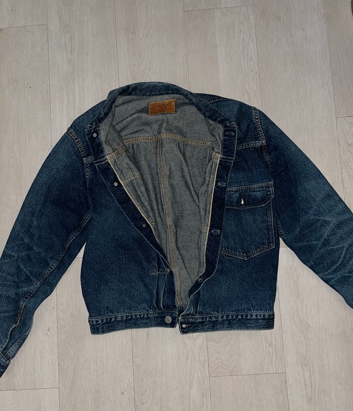 [38]웨어하우스 type 1 덕디거 데님 자켓 T백 2001xx 상품이미지1